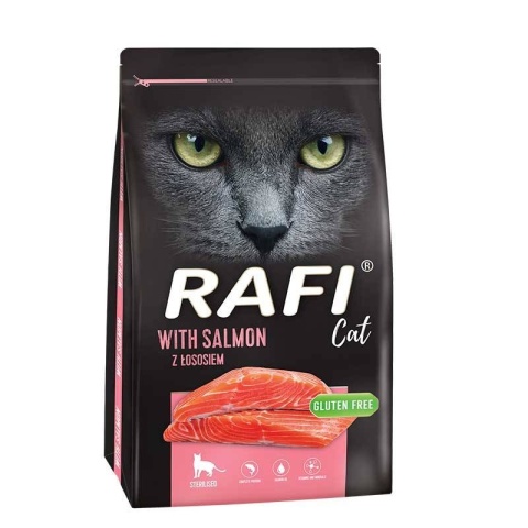 Dolina Noteci RAFI Cat karma sucha dla kotów sterylizowanych z łososiem 7kg