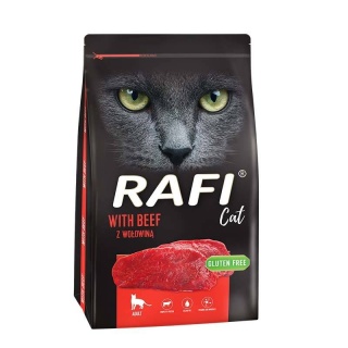 Dolina Noteci RAFI Cat sucha karma dla kota z wołowiną 7kg