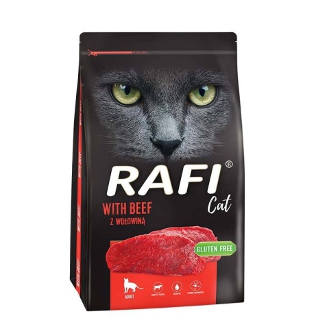 Dolina Noteci RAFI Cat sucha karma dla kota z wołowiną 7kg