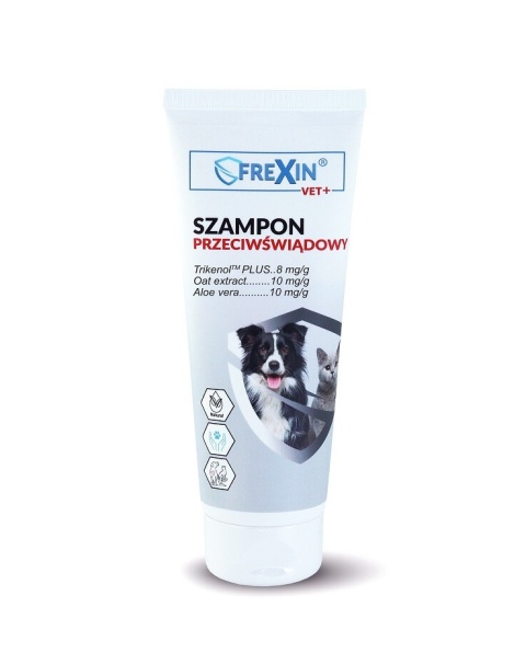FREXIN VET Szampon przeciwświądowy dla psów i kotów 220g