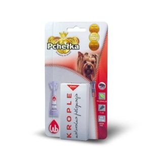 Pchełka Krople dla psa do 5 kg przeciw pchłom i kleszczom - 1ml