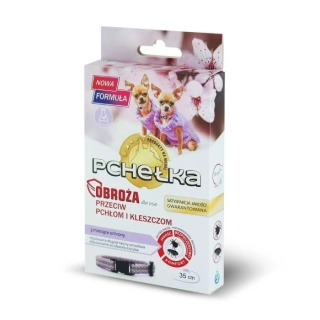 PCHEŁKA Obroża dla psa przeciw pchłom i kleszczom - 35 cm