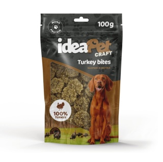 ideaPet Craft - Turkey Bites 100g